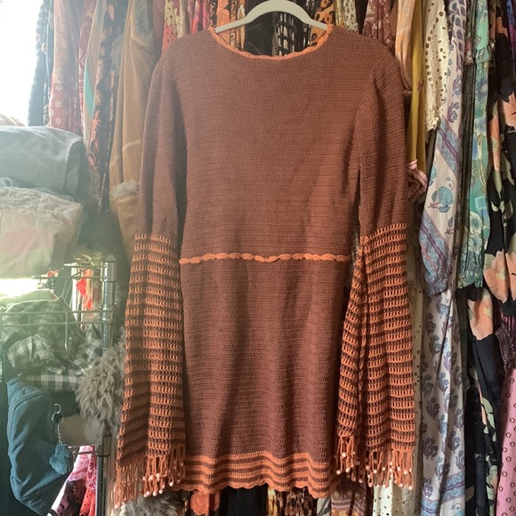 Chasing Unicorns Crochet Dress BNWOT - Picture 5 of 6